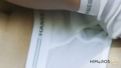 Gangbang in White Briefs: Two Hot Boys Rub Their Cocks!