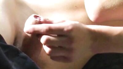 Russian Boy Gets Cum Shots After Nipple Licking