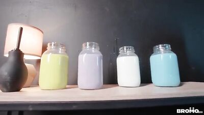 Tattooed Transman Gets Fisted Hard in the Ass by a Muscular Top