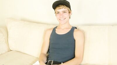 Gay Porn Bliss - First Time Solo Cum Shots with Blond Teen Boy!