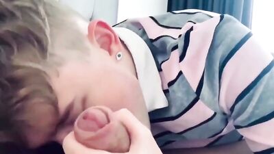 Cumming Twinks - Sucking Friends Cocks and Mouthfuls of Cum!