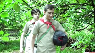 Wild Outdoor Cock Sucking with Raw Bareback Fucks!