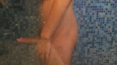 Bareback Boys in the Shower - Lads Porn Action
