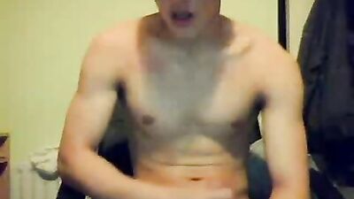 College boy porn having fun online