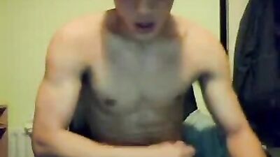 College boy porn having fun online