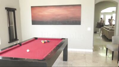Bareback Big Cocks Pool Players: Gay Porn Tube Action!