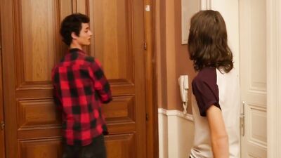 Curly-Haired Neighbors: The Ultimate Bareback Experience!