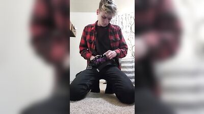 Pissing Blond Boy Cuties - Amateur Twink Solo Voyeur Fetish Mix!