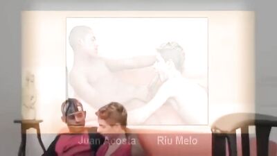 Two Men Enjoying Their Pleasure in the Bedroom