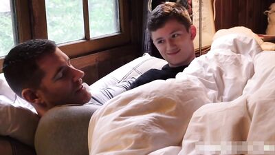 Gay Porn: Barebacked by Daddy - Cute Little Boy in Action!