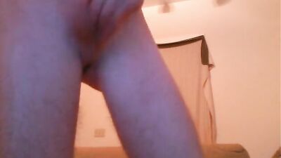 Beautiful Amateur Boy Porn Play with Dildo - Nice Ass!