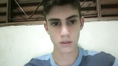 Gay Latino Web-Cam Solo Show - Gay Tube Cam Jerk