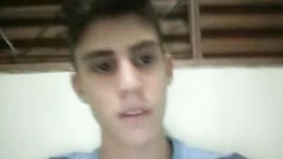 Gay Latino Web-Cam Solo Show - Gay Tube Cam Jerk