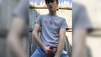 Backyard Twink County Boy Porn Returns with Cumshots Galore!