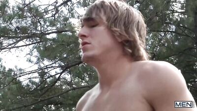 Gay Outdoor Cowboy Group Sex Oral Sucking Boys Porn: Hot Bareback Penetration Video!