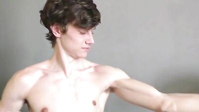 Russian Muscle God Helps Himself to Cum Shots and Handjobs!