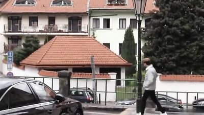 Czech Gigolo: Public Outdoor Oral Sex