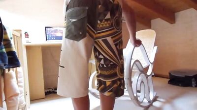 Barefoot Muscle Hottie! Powerful Feet Unleashed in Gay Porn Action