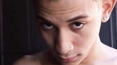 Breathless Ink Twink: Public Jerk Off Cocks!