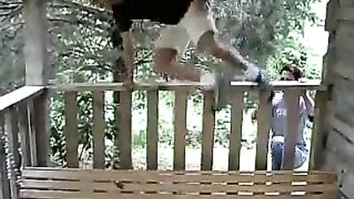 Two teen boys jerk off together