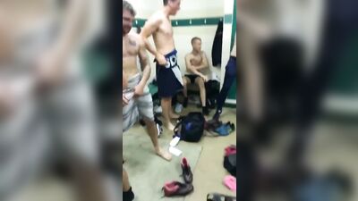 Gay Porn: Straight Amateurs in the Locker Room - Mix of Fun!