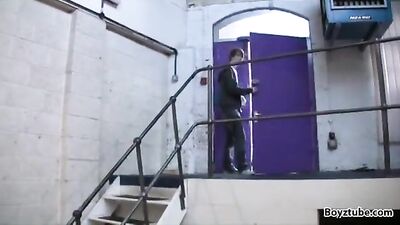 Twinks Sex In Warehouse: Boys Bareback Porn Delight