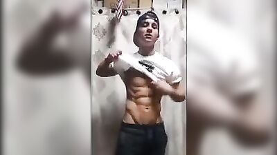 Muscle Boys Flexing Cumshots - Hardcore Gay Porn Video!