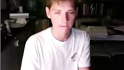 Blond Cheek Spreaders - Gay Teen Porn in Daddys Office