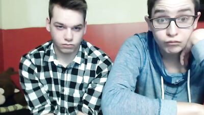 Nerdy Twink BDSM Webcam Show with Boyfriends