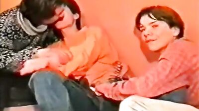 Vintage Gay Teens Porn Threesome - Action Bareback Group Sex