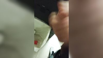 Risky wank in the hospital caught gay tube