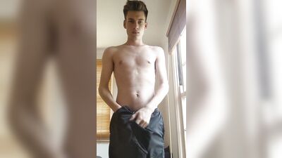 Bluelines My Handsome Lover Twink Porn - Gay Solo Action Video!