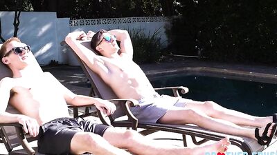 Brothers Revenge: Bareback Cum Shots in Mom and Dads Room