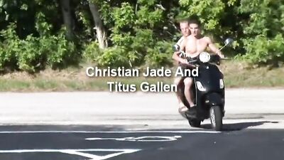 Motorcycle College Suck-Off: The Frat Boys Oral Obsession!