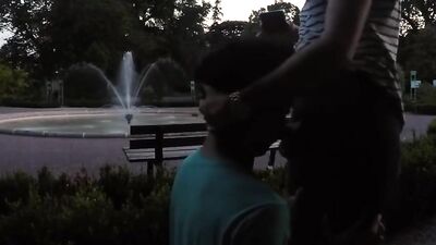 Gay Teen BJ Porn in the Park - Exploring Wild Desires!