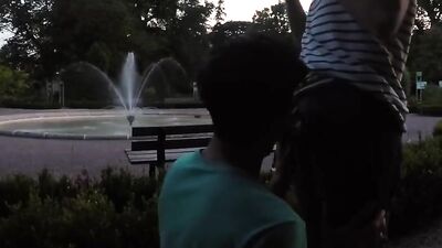 Gay Teen BJ Porn in the Park - Exploring Wild Desires!