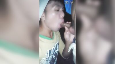 Outside with Strangers - Gay Boys Porn Experience!