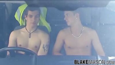 Gangbang Truck Jocks - The Ultimate Work Buddies Porn!