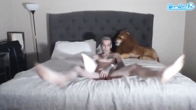 Gay Cumshot Aaron Carter Web-Cam Video: Ultimate Solo Performance!