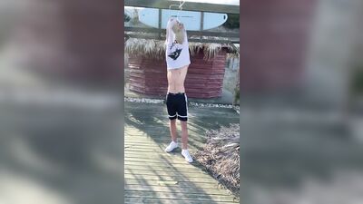 Gay Porn Backyard Strips: Hot Guy Strips Gay Tube Solos Straight Boys