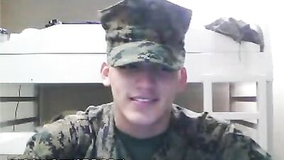 Jerking off in the barracks bathroom - GayTubes hottest new gay porn video!