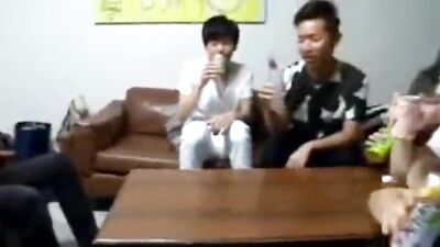 Asian Ass Play in Old-School Bedroom! Gay Couples Joint Living?