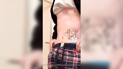 Gay Porn Twink Amateur White Boy Stripping - Anderson