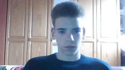 Gay Teen Cumshots Amateur Handjob - Look at the Camera!