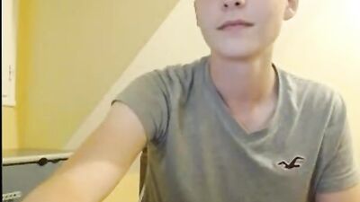 Gay Cum Webcam Boys: Blond Amateur Explosions!