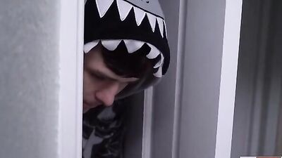 Little Brothers Nightmare: Cum Shots with Older Step-Brother