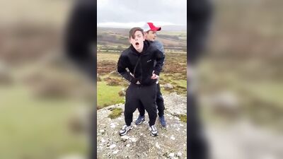 Top Fucking Brokeback Mountain - Public Outdoor Action