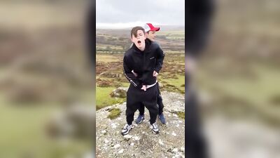 Top Fucking Brokeback Mountain - Public Outdoor Action