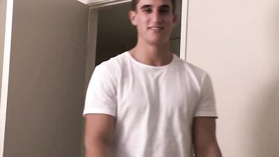 Brother Crush Landons Cuddle - Bareback Cum Shots