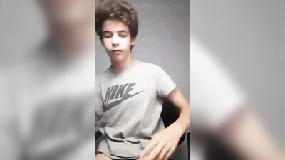 Self-Sucking Boys Amateur Cumshots - Hugos Back with More!